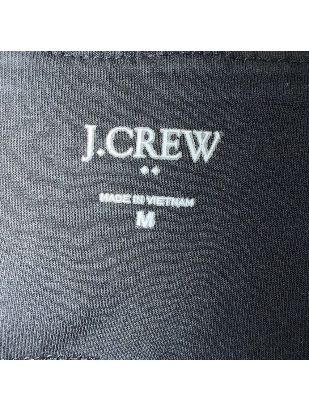 J.Crew Black High Rise Cropped Leggings Size M